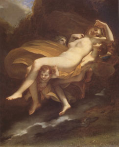 Pierre-Paul Prud hon The Abduction of Psyche (mk05)